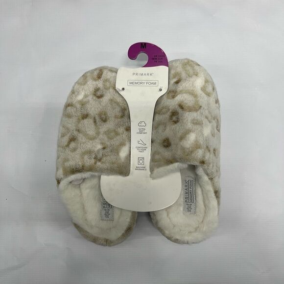 NWT PRIMARK MEMORY FOAM BEDROOM SLIPPERS SIZE‎ 7/8 - Picture 1 of 3